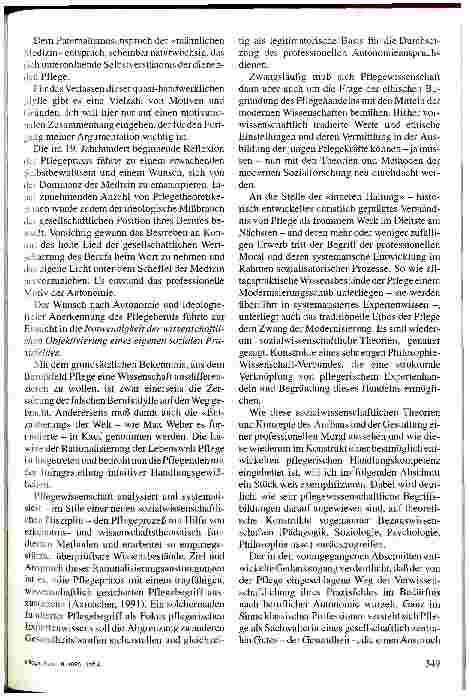 Vorschauseite 3: Handlungskompetenz in der Pflege und ihre Bedeutung für die Professionalisierung des Berufsfeldes
