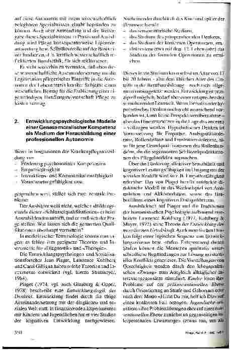 Vorschauseite 4: Handlungskompetenz in der Pflege und ihre Bedeutung für die Professionalisierung des Berufsfeldes