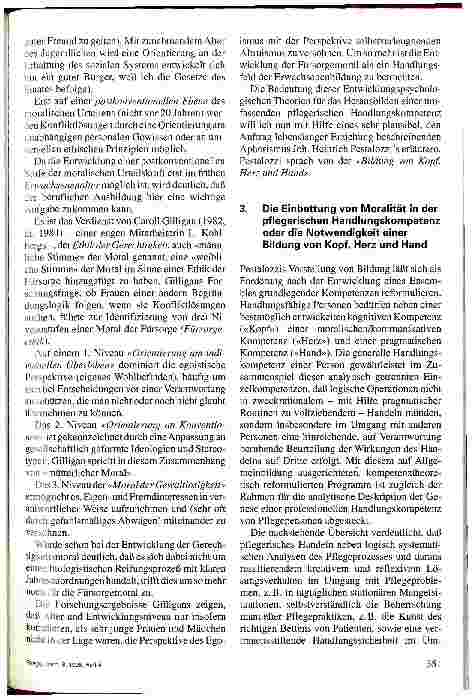 Vorschauseite 5: Handlungskompetenz in der Pflege und ihre Bedeutung für die Professionalisierung des Berufsfeldes