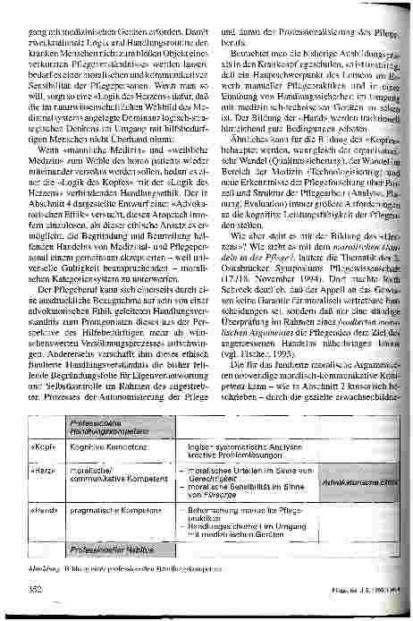 Vorschauseite 6: Handlungskompetenz in der Pflege und ihre Bedeutung für die Professionalisierung des Berufsfeldes