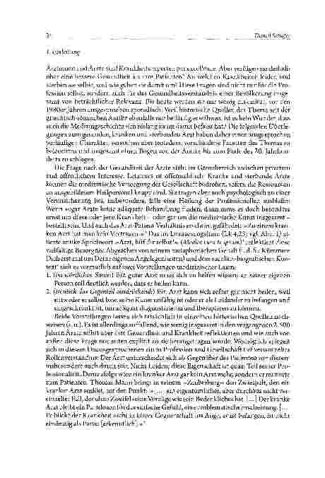 Vorschauseite 2: Medice cura te ipsum: Gesundheit und Krankheit von Ärzten aus historischer Sicht