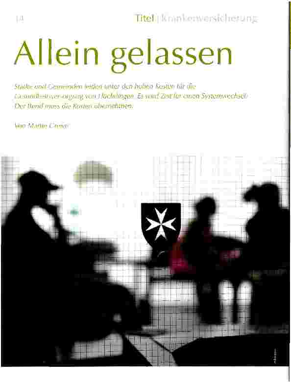 Vorschauseite 1: Allein gelassen