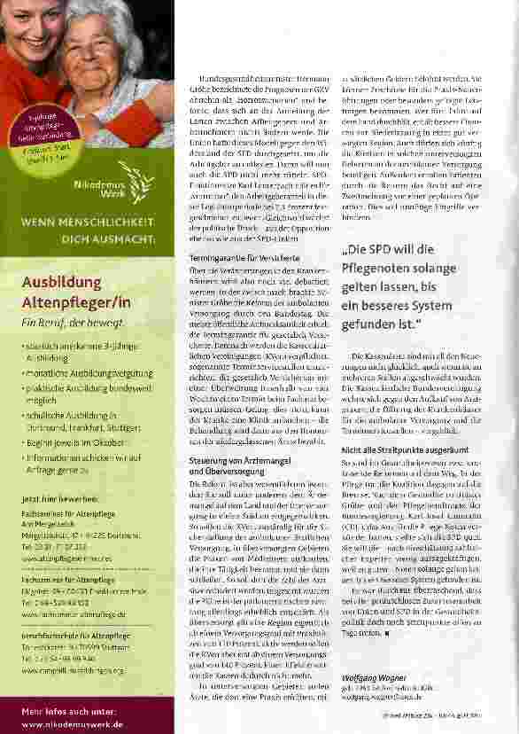 Vorschauseite 3: Mehrkosten für alle?