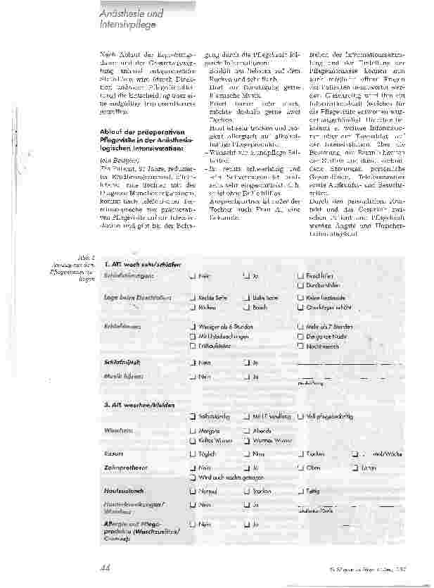 Vorschauseite 3: Präoperative Pflegevisite auf Intensivstationen