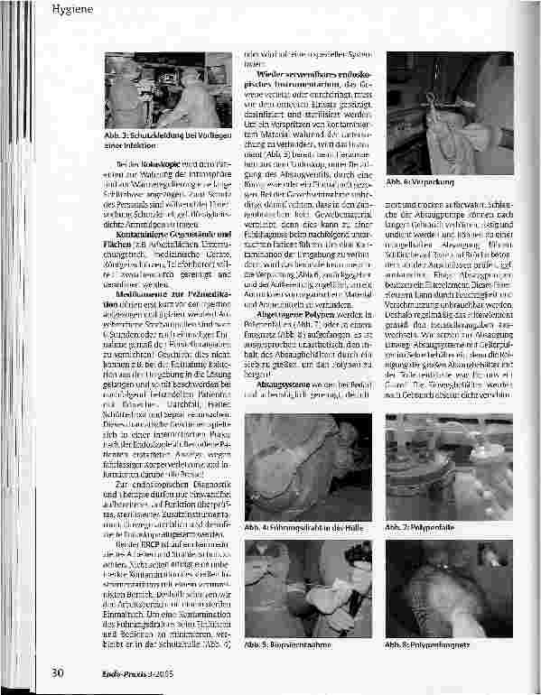 Vorschauseite 2: Hygienefallen in der Endoskopie Erkennen und Verhüten