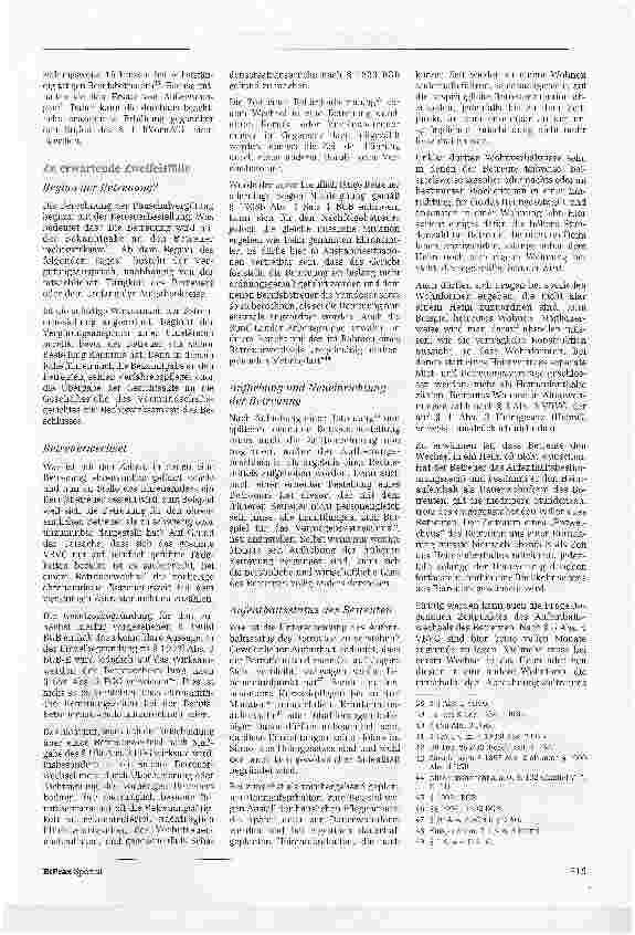 Vorschauseite 3: Zur Neuregelung der Berufsbetreuer-, Berufs Vormünder-und Berufspflegervergütung