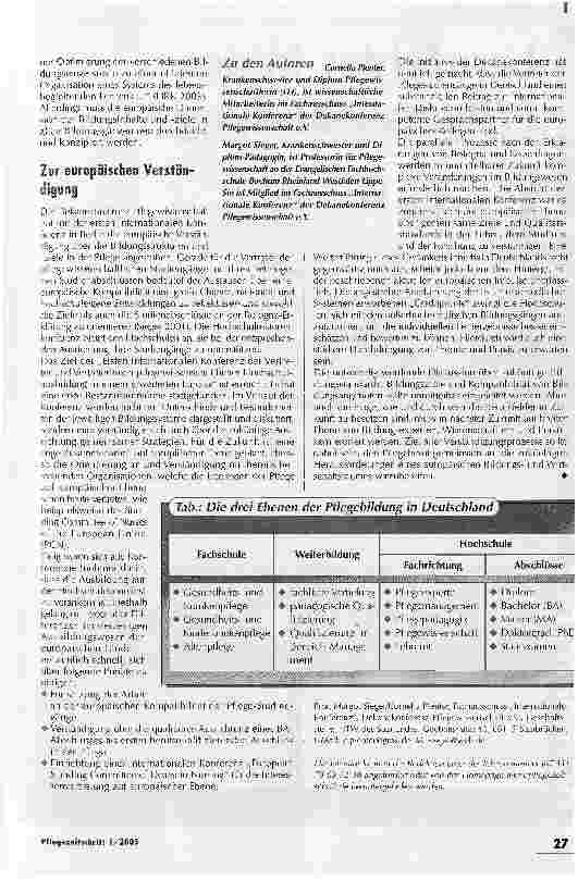Vorschauseite 4: Berufliche und hochschulische Bildung in Europa: Die Weichen für morgen bereits heute stellen
