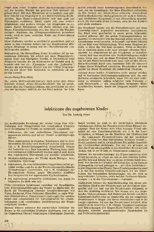 Vorschauseite 1: Infektionen des ungeborenen Kindes