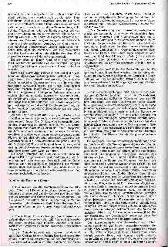 Vorschauseite 2: Kinder im Krankenhaus