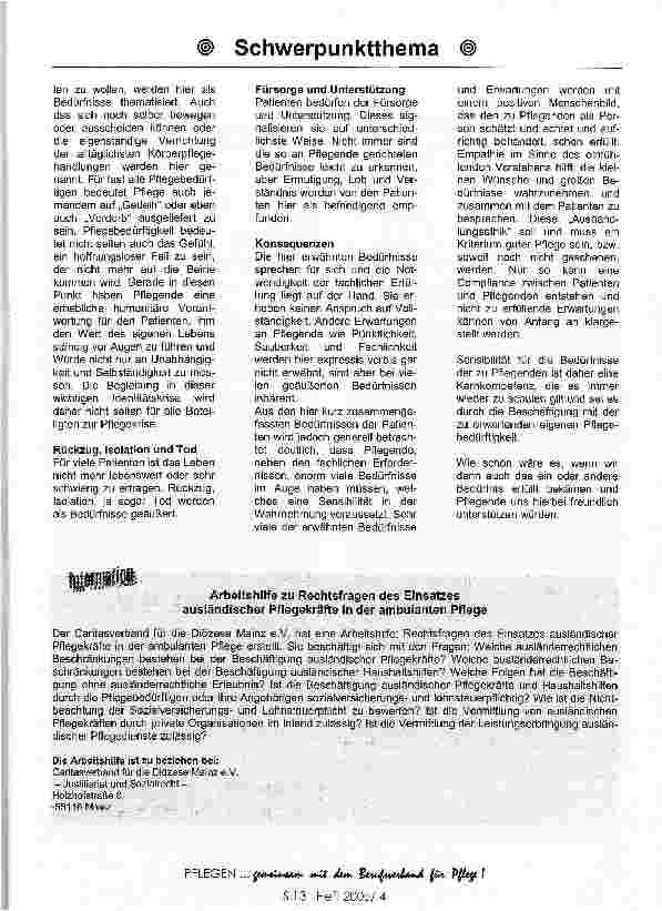 Vorschauseite 2: Was wollen Patienten?