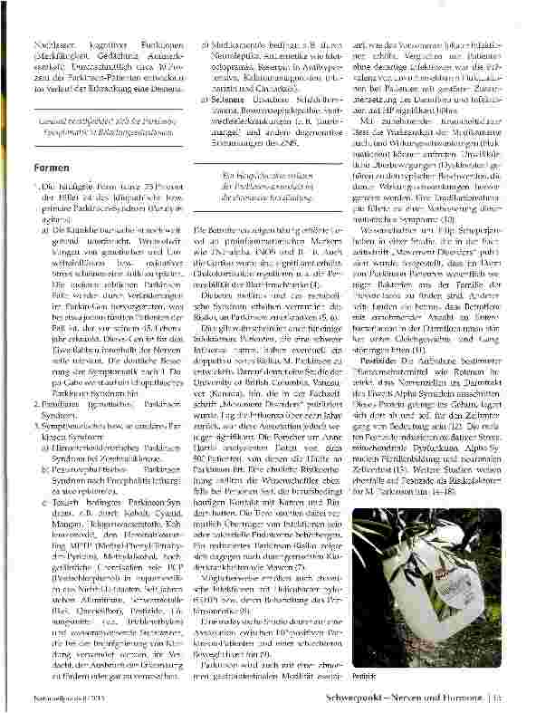 Vorschauseite 2: Morbus Parkinson