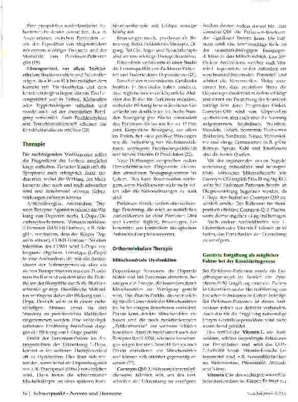 Vorschauseite 3: Morbus Parkinson