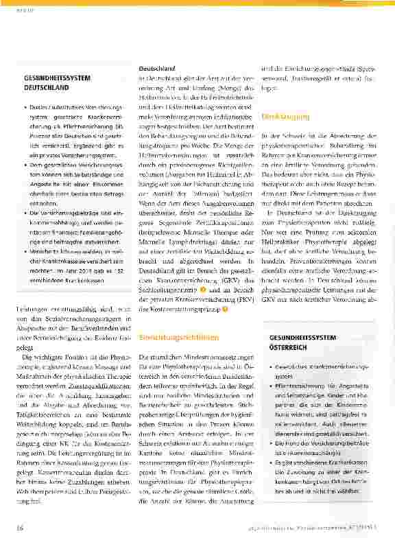 Vorschauseite 3: Der Ländercheck: Gesundheitssysteme im Vergleich