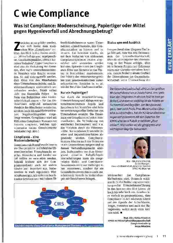 Vorschauseite 1: C wie Compliance