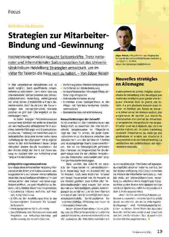Vorschauseite 1: Strategien zur Mitarbeiter-Bindung und -Gewinnung