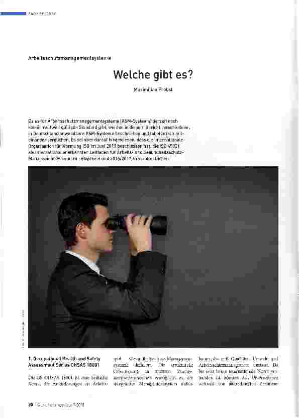 Vorschauseite 1: Welche gibt es?