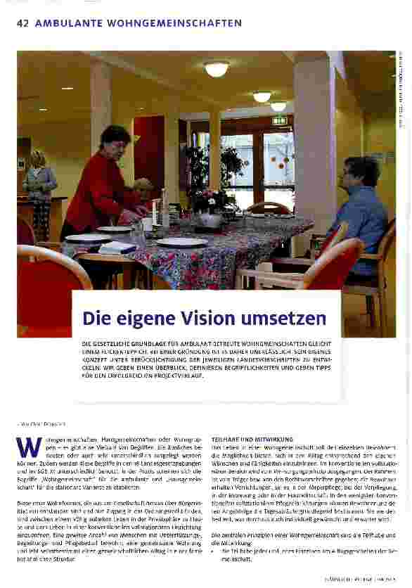 Vorschauseite 1: Die eigene Vision umsetzen