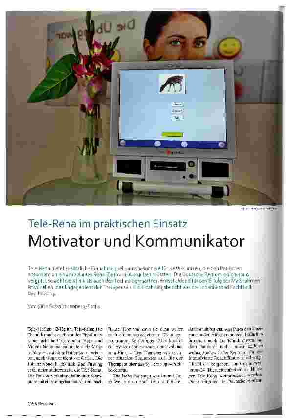 Vorschauseite 1: Motivator und Kommunikator