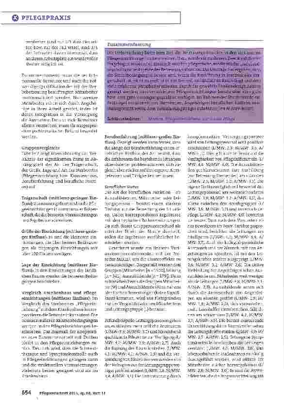 Vorschauseite 3: Heterogene Qualität bei den stationären Einrichtungen