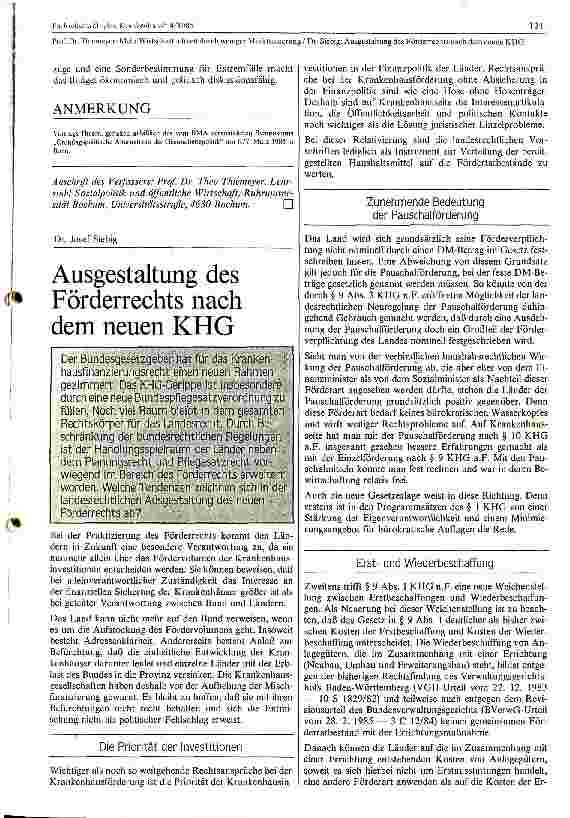 Vorschauseite 3: Mehr Wirtschaftlichkeit durch weniger Marktsteuerung