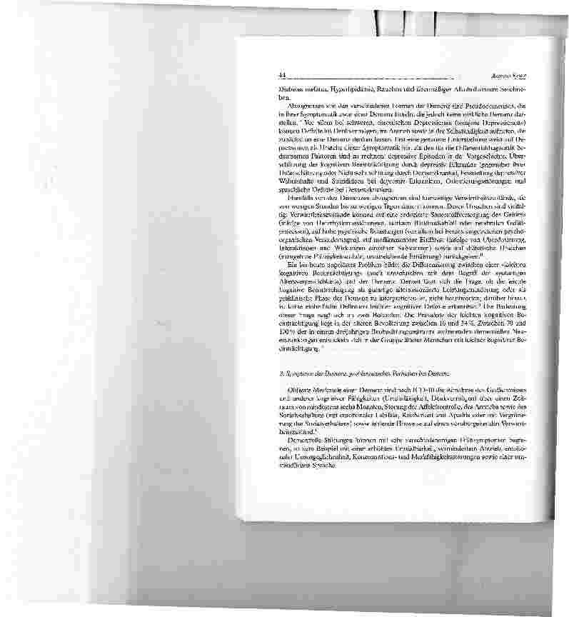 Vorschauseite 4: Lebensqualität demenzkranker Menschen