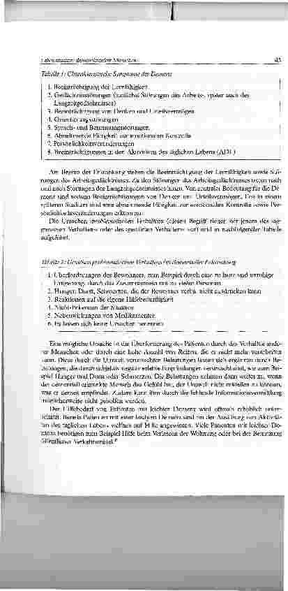 Vorschauseite 5: Lebensqualität demenzkranker Menschen
