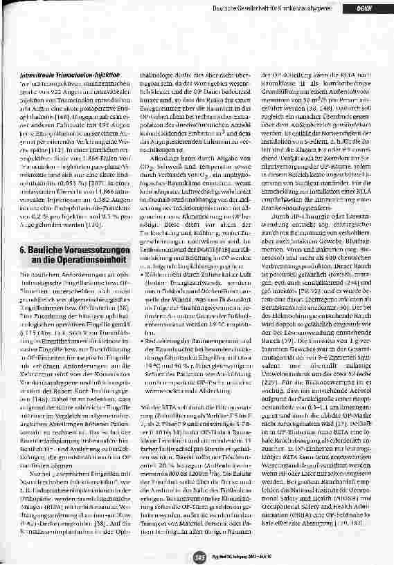 Vorschauseite 4: Leitlinie zur Prophylaxe und Therapie von Endophthalmitiden