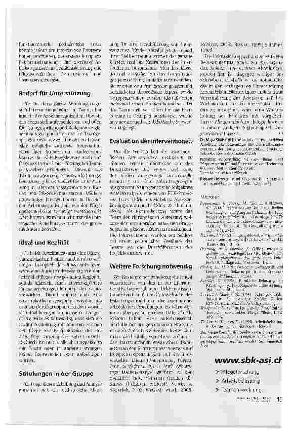 Vorschauseite 4: Mit geeigneten Interventionen die Belastung vermindern