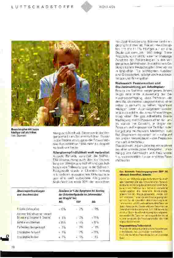 Vorschauseite 3: Luftschadstoffe und Atemwegsbeschwerden