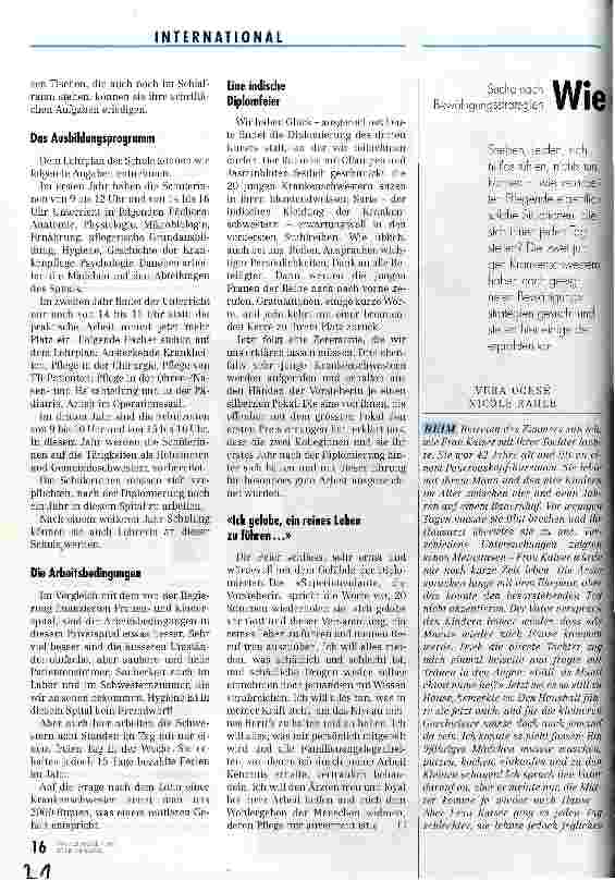 Vorschauseite 4: Pflegen im weißen Sari