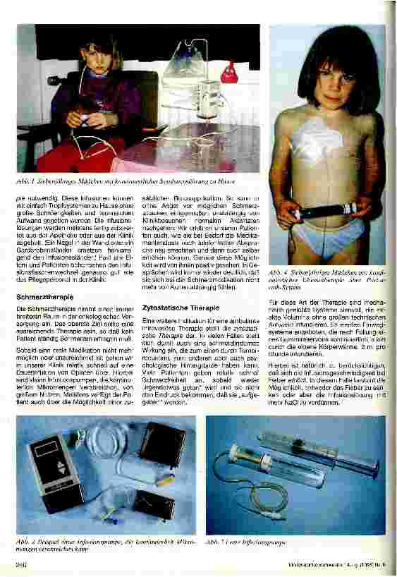 Vorschauseite 2: Ambulante Therapie in der pädiatrischen Onkologie