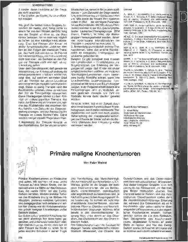 Vorschauseite 5: Maligne Lymphome und Leukämien