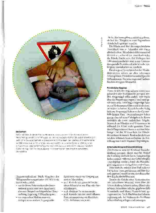 Vorschauseite 2: Hygiene rund um die Geburt