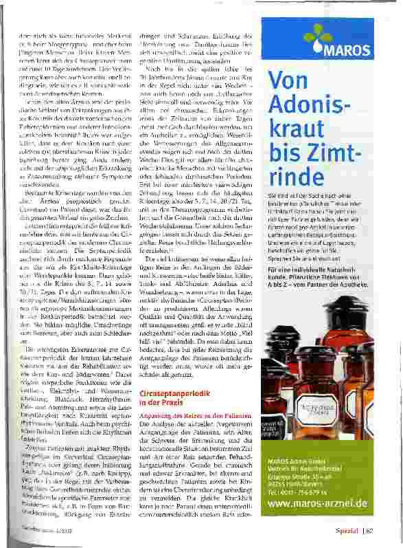 Vorschauseite 3: Cicraseptane Rhythmen