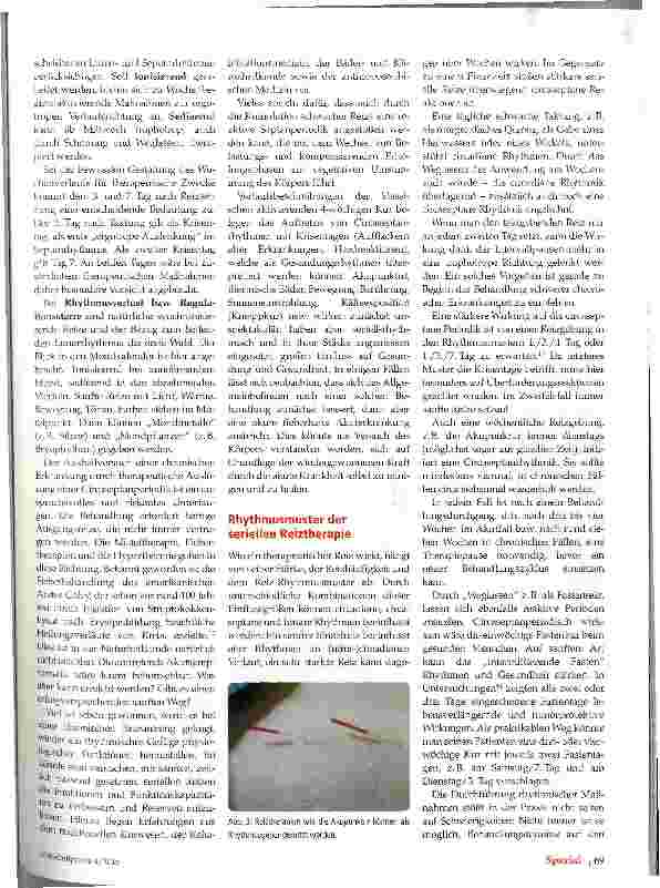 Vorschauseite 5: Cicraseptane Rhythmen