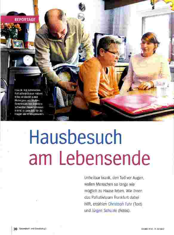 Vorschauseite 1: Hausbesuch am Lebensende