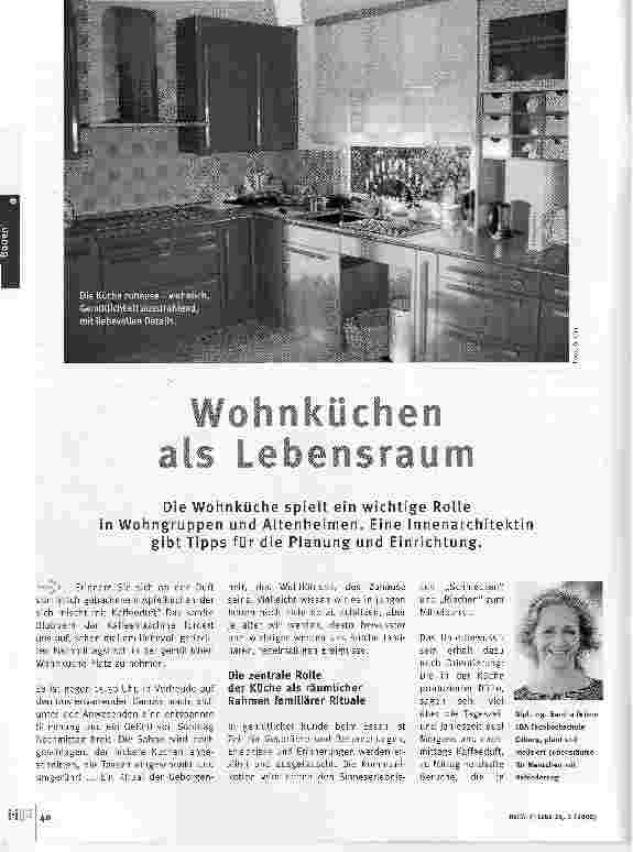 Vorschauseite 1: Wohnküchen als Lebensraum