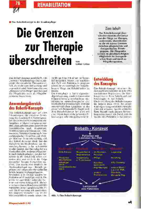Vorschauseite 1: Die Grenzen zur Therapie überschreiten