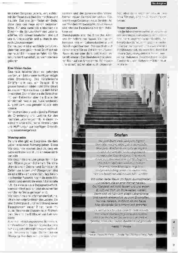 Vorschauseite 2: Loslassen, Abschied nehmen und neu beginnen