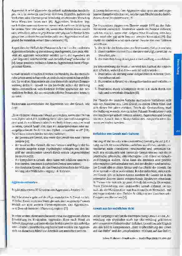 Vorschauseite 2: Gewalt in der PsychiatrieI.Teil