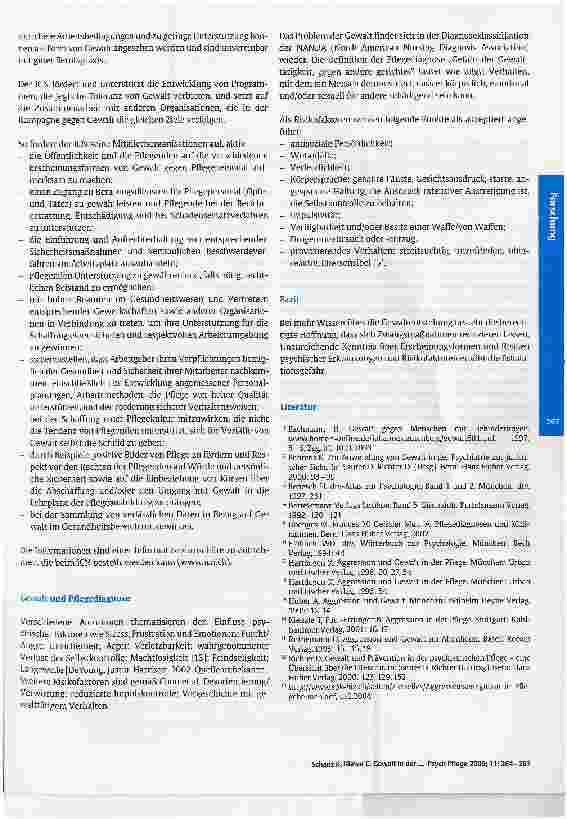 Vorschauseite 4: Gewalt in der PsychiatrieI.Teil