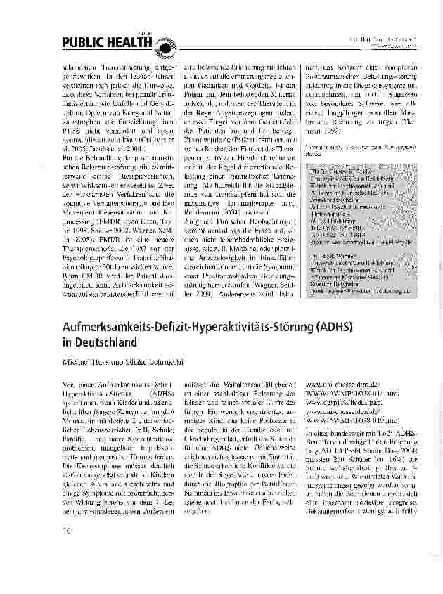 Vorschauseite 2: Die posttraumatische Belastungsstörung