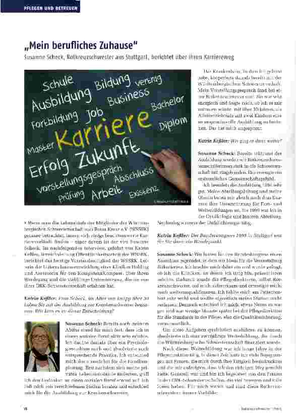 Vorschauseite 1: Mein berufliches Zuhause