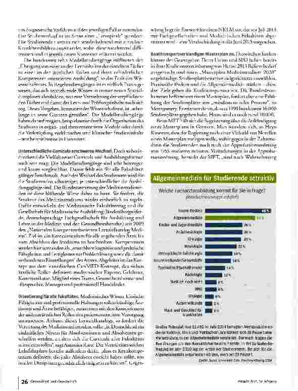 Vorschauseite 5: Zwischen Hörsaal und Krankenbett