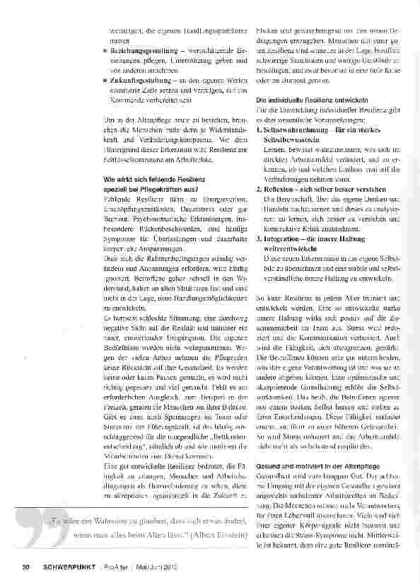 Vorschauseite 2: Was uns stark macht