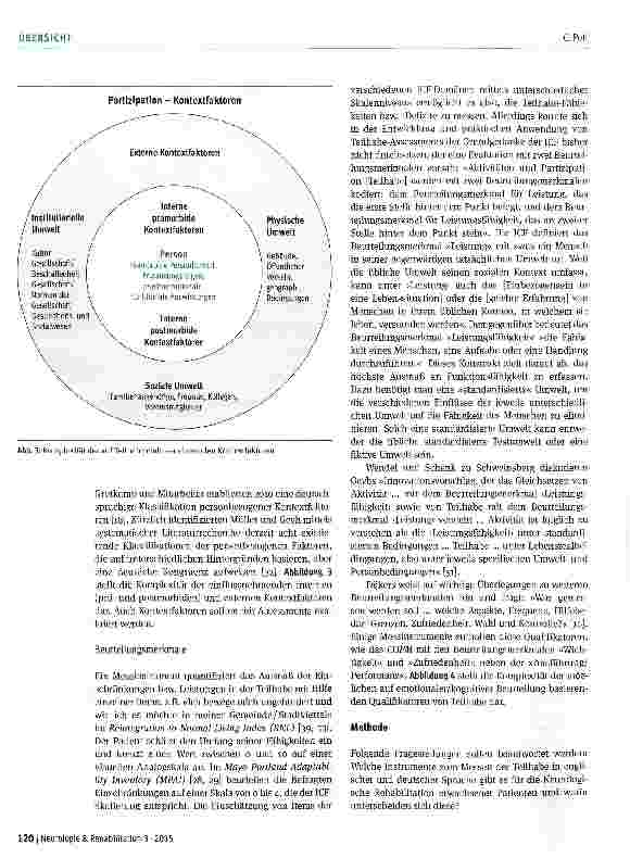 Vorschauseite 4: Assessments zur Erfassung der Teilhabe in der Neurologischen Rehabilitation
