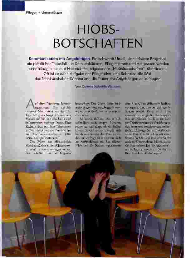 Vorschauseite 1: HIOBS-BOTSCHAFTEN