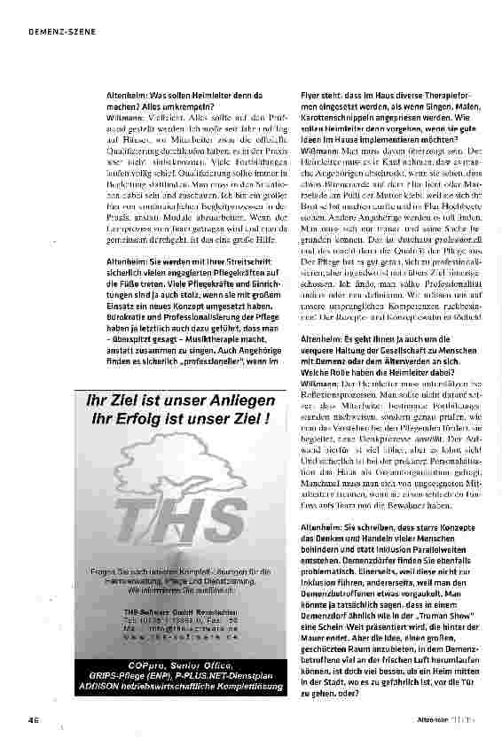 Vorschauseite 3: Der Konzeptewahn in der Pflege ist tödlich!