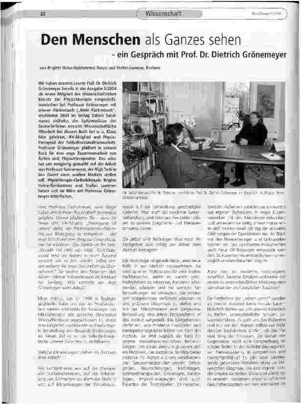 Vorschauseite 1: Den Menschen als Ganzes sehen