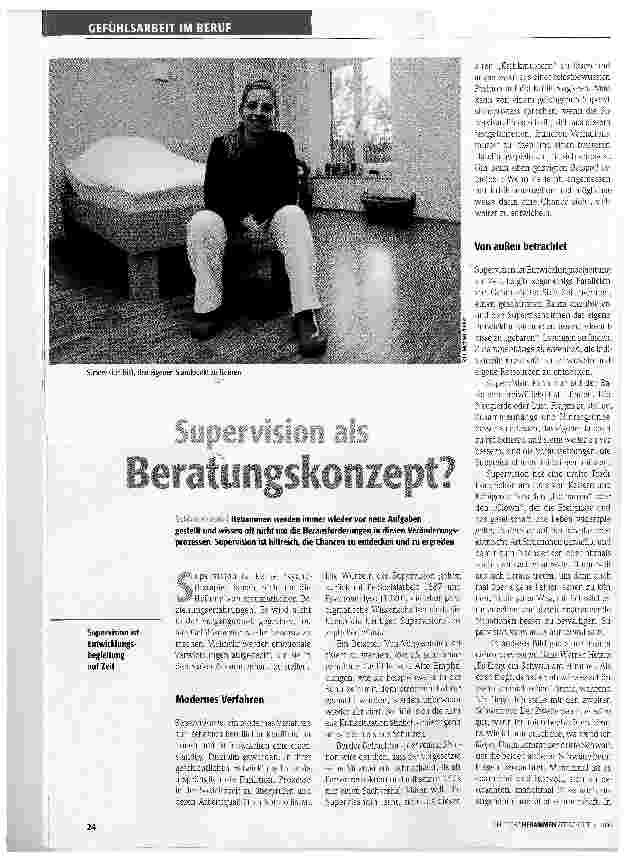 Vorschauseite 1: Supervision als Beratungskonzept